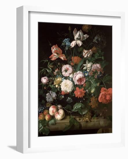 Still Life with Flowers-Rachel Ruysch-Framed Giclee Print