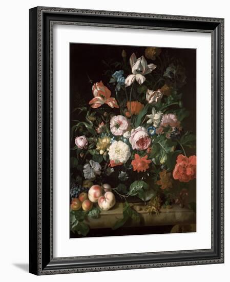 Still Life with Flowers-Rachel Ruysch-Framed Giclee Print