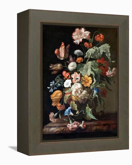 Still-Life with Flowers-Rachel Ruysch-Framed Premier Image Canvas