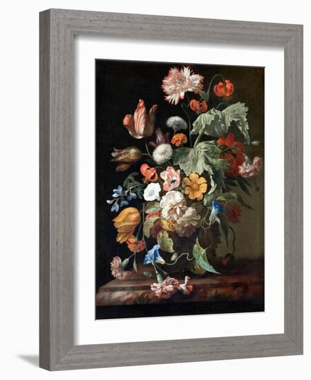 Still-Life with Flowers-Rachel Ruysch-Framed Giclee Print