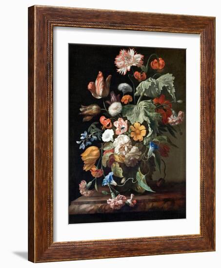 Still-Life with Flowers-Rachel Ruysch-Framed Giclee Print