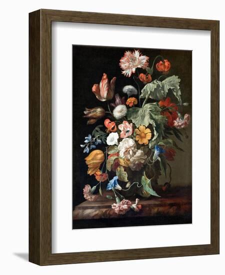 Still-Life with Flowers-Rachel Ruysch-Framed Giclee Print