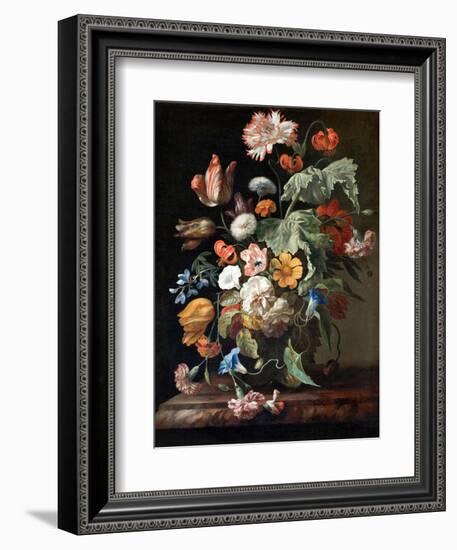 Still-Life with Flowers-Rachel Ruysch-Framed Giclee Print