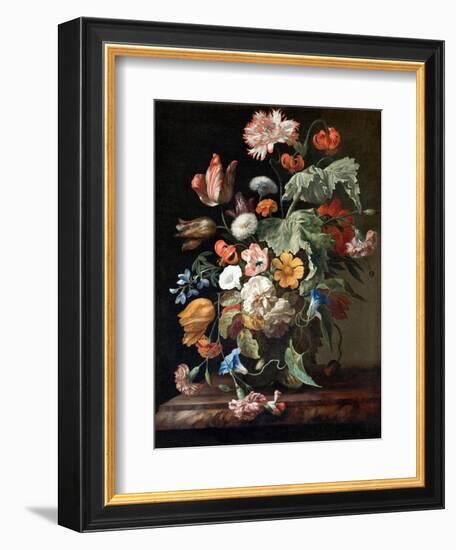 Still-Life with Flowers-Rachel Ruysch-Framed Giclee Print