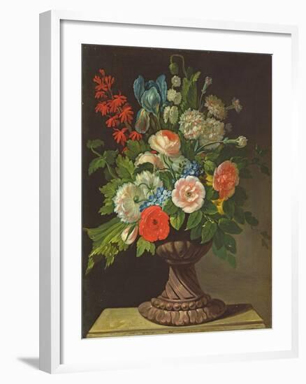 Still Life with Flowers-Jens Juel-Framed Giclee Print