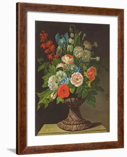 Still Life with Flowers-Jens Juel-Framed Giclee Print