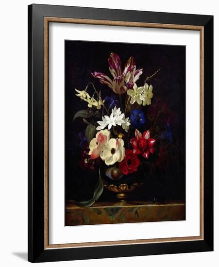 Still Life with Flowers-Willem van Aelst-Framed Giclee Print