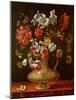 Still Life with Flowers-Thomas Hiepes-Mounted Giclee Print