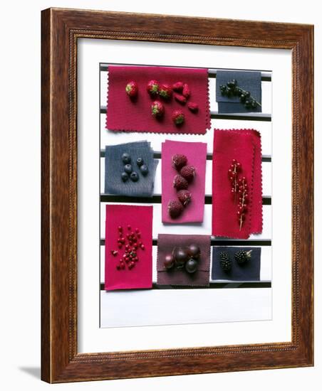 Still Life with Fresh Berries-Walter Cimbal-Framed Photographic Print