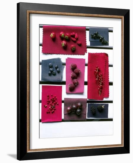 Still Life with Fresh Berries-Walter Cimbal-Framed Photographic Print