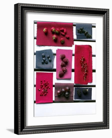Still Life with Fresh Berries-Walter Cimbal-Framed Photographic Print