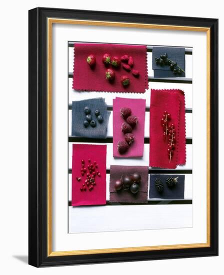 Still Life with Fresh Berries-Walter Cimbal-Framed Photographic Print