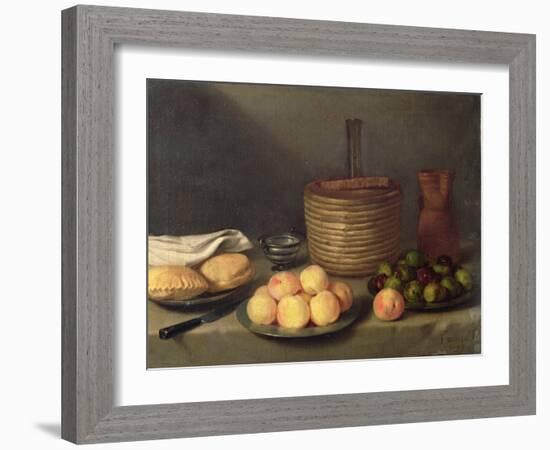 Still Life with Fruit, 1648-Francisco Palacios-Framed Giclee Print