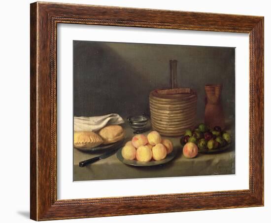 Still Life with Fruit, 1648-Francisco Palacios-Framed Giclee Print