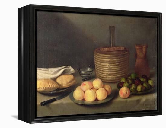 Still Life with Fruit, 1648-Francisco Palacios-Framed Premier Image Canvas