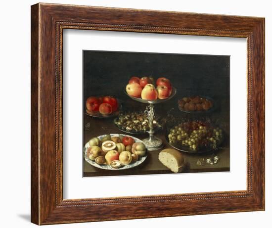 Still Life with Fruit and Bread-Osias Beert-Framed Giclee Print