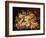 Still Life with Fruit and Champagne-Severin Roesen-Framed Giclee Print