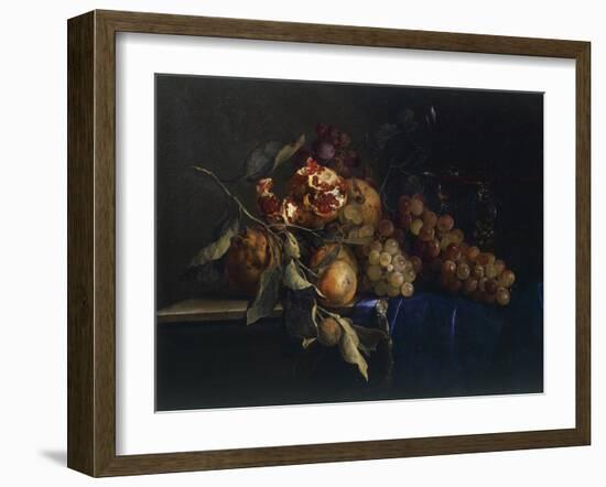 Still Life with Fruit and Objects-Willem van Aelst-Framed Giclee Print