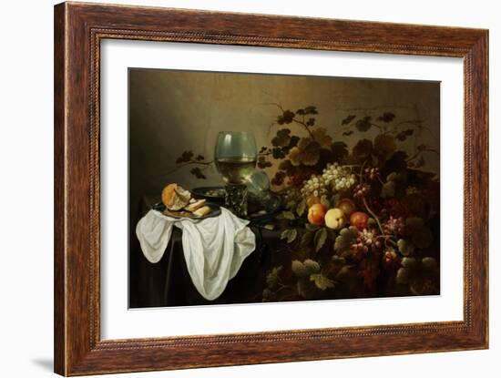 Still Life with Fruit and Roemer-Pieter Claesz-Framed Giclee Print