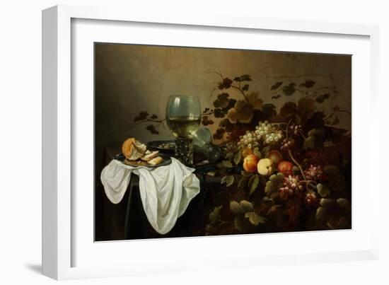 Still Life with Fruit and Roemer-Pieter Claesz-Framed Giclee Print