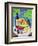 Still Life with Fruit and Wine, 1993-Liz Wright-Framed Giclee Print