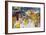 Still Life with Fruit Basket-Paul Cézanne-Framed Art Print