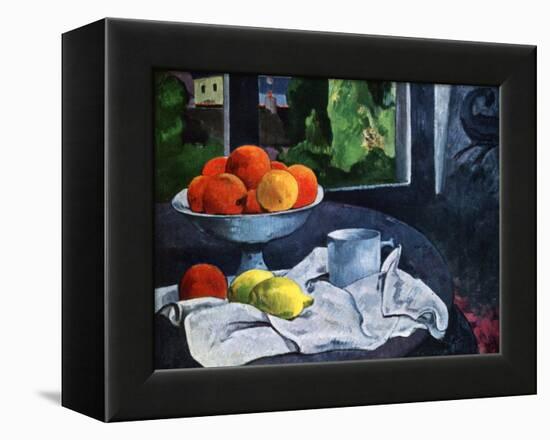 Still Life with Fruit, Brittany, 19th Century-Paul Gauguin-Framed Premier Image Canvas