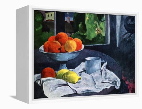 Still Life with Fruit, Brittany, 19th Century-Paul Gauguin-Framed Premier Image Canvas