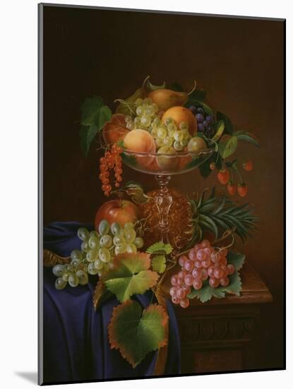 Still Life with Fruit. Forster, 1870-George Forster-Mounted Giclee Print