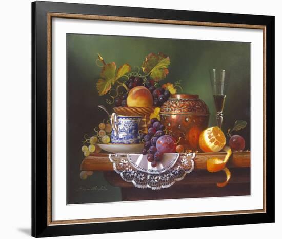 Still Life with Fruit I-Raymond Campbell-Framed Giclee Print