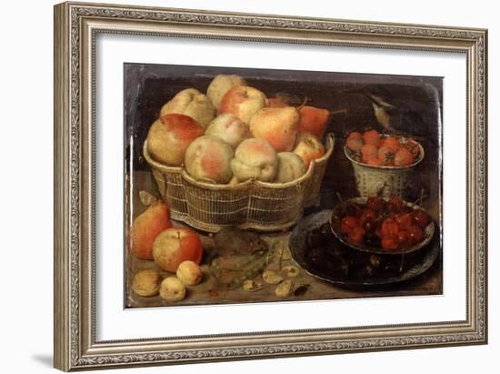 Still Life with Fruit, Late 16th-Early 17th Century-Georg Flegel-Framed Giclee Print