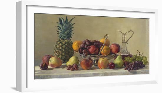 Still Life With Fruit-Valeriy Chuikov-Framed Giclee Print