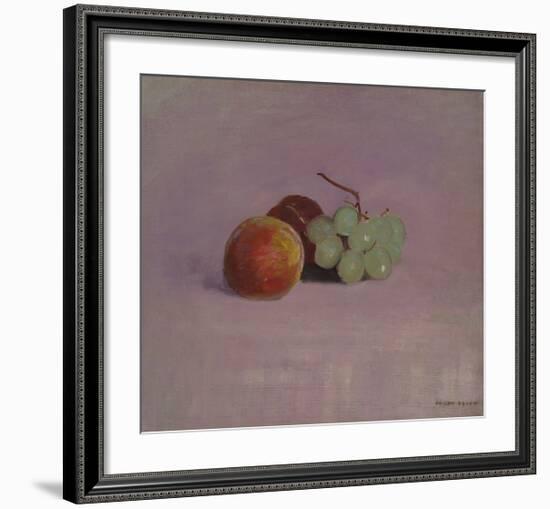 Still Life with Fruit-Odilon Redon-Framed Premium Giclee Print