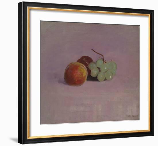 Still Life with Fruit-Odilon Redon-Framed Premium Giclee Print