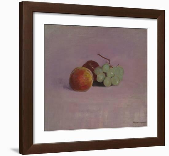 Still Life with Fruit-Odilon Redon-Framed Premium Giclee Print