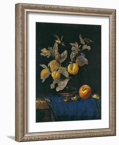 Still Life with Fruit-Willem van Aelst-Framed Giclee Print