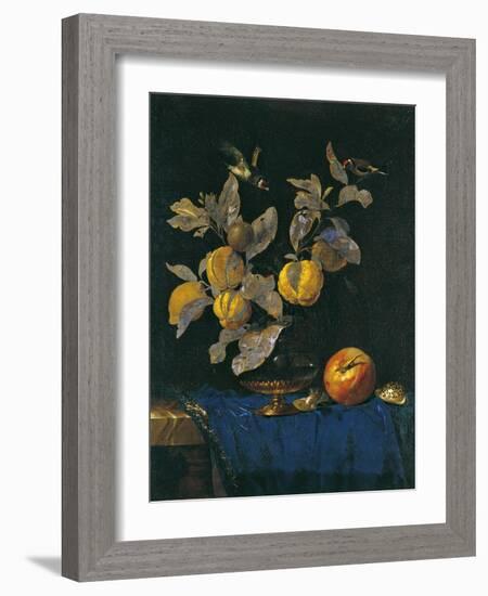 Still Life with Fruit-Willem van Aelst-Framed Giclee Print