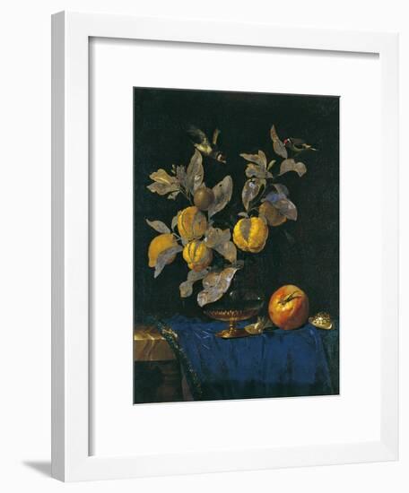 Still Life with Fruit-Willem van Aelst-Framed Giclee Print