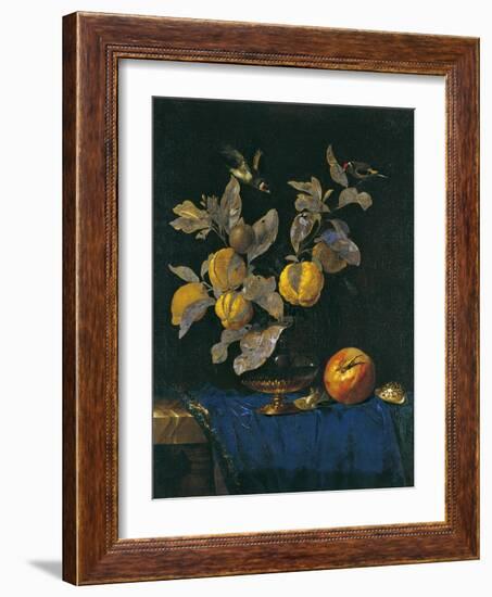 Still Life with Fruit-Willem van Aelst-Framed Giclee Print