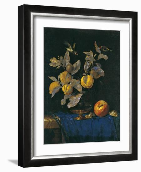 Still Life with Fruit-Willem van Aelst-Framed Giclee Print