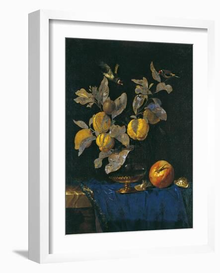 Still Life with Fruit-Willem van Aelst-Framed Giclee Print