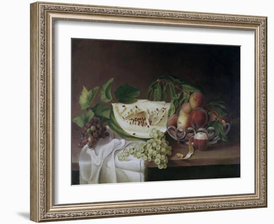 Still Life with Fruit-Charles Willson Peale-Framed Giclee Print