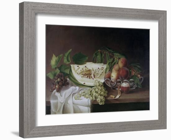 Still Life with Fruit-Charles Willson Peale-Framed Giclee Print