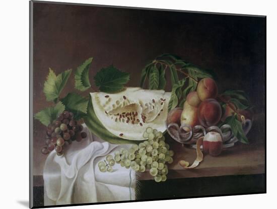Still Life with Fruit-Charles Willson Peale-Mounted Giclee Print