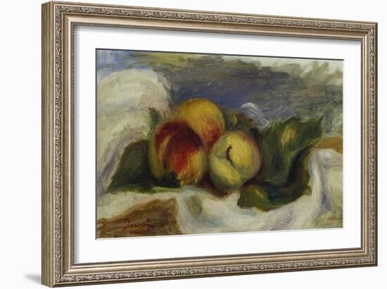 Still-Life with Fruit-Pierre-Auguste Renoir-Framed Giclee Print