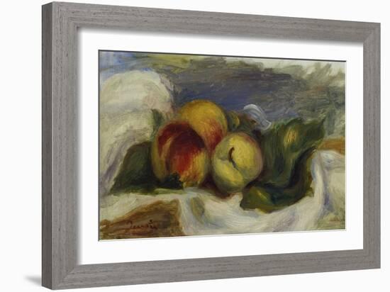 Still-Life with Fruit-Pierre-Auguste Renoir-Framed Giclee Print