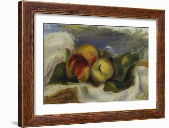 Still-Life with Fruit-Pierre-Auguste Renoir-Framed Giclee Print