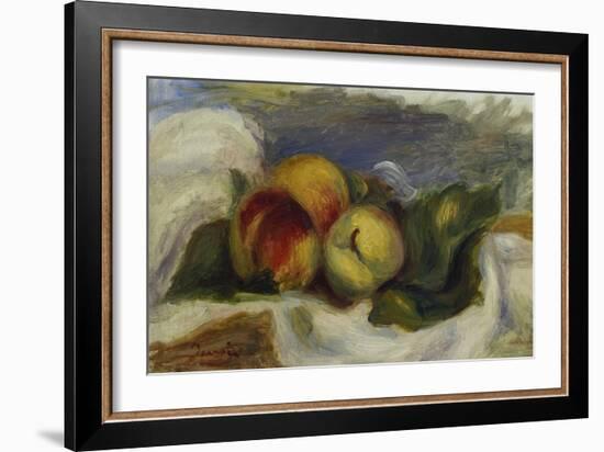 Still-Life with Fruit-Pierre-Auguste Renoir-Framed Giclee Print