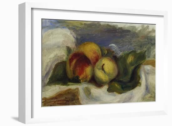 Still-Life with Fruit-Pierre-Auguste Renoir-Framed Giclee Print