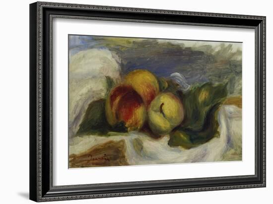 Still-Life with Fruit-Pierre-Auguste Renoir-Framed Giclee Print